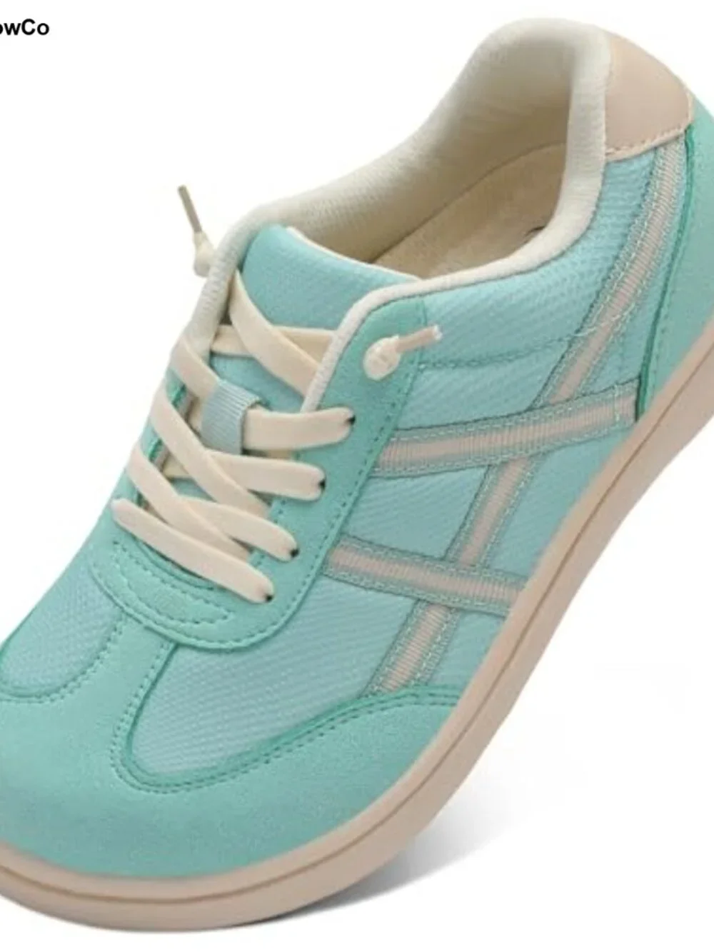 Women's Wide Toe Box Barefoot Walking Slip-On Sneakers Memory Foam